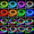G GEEKEEP 85 6.6ft Battery Powered Led Strip Lights Waterproof, Modes Chasing Multi Color USB led light strip Outdoor