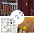 T Tulead 40PCS Mini Hanger Hooks, Light Duty S Hooks Iron Jewelry Hanging Hook 1"x0.7"