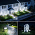 IP67, 3 2-in-1 6500K, 2 Pack Consciot Solar Lights Outdoor Waterproof Lighting Modes Solar Spot Lights Outdoor, Auto