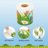Easter Bulletin Board Border - Self-Adhesive Green Grass Bunny Flower Trim for Classroom Decor