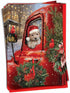 The Best Card Company 12 Christmas Greeting Cards Boxed Set, Red Truck Puppies, 5 x 7 Inch Envelopes