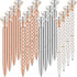 PASISIBICK 16 Pcs Big Diamond Pens, Bling Wedding Crystal Metal Ballpoint Pens with Black Ink (4 Mixed Colors)
