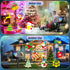 MUTONGANAN 10 Slides/80 Patterns/10 Christmas Projector Lights Outdoor Decorations, Holiday Projector Lights with Ocean