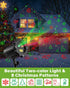 ECOHDT 8 Brighter Christmas Projector Lights Outdoor, Laser Light Projector with Remote, Patterns Light Show Holiday