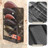 Hanging 5-Tier Mesh Sandpaper Organizer, Metal Storage Rack for 5 Inch and 6 Inch Sandpapers (Excludes Sandpaper)