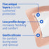 3" 3" (10 Count) Medline Optifoam Gentle EX Bordered Foam Adhesive Dressing, x Square