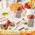 Watersay 144 Pcs Thanksgiving Little Pumpkin Baby Shower Favor Fall Baby Shower Pens Gifts Bulk with a Little Pumpkin