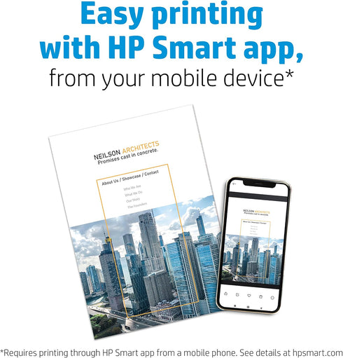 8.5x11 52 lb, 150 (4WN10A) HP Professional Business Paper, Glossy, in, sheets, works with laser printers