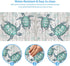 Large Gaming Mouse Pad, XL Ergonomic Extended Desk Pad, Sea Turtle Creative Watercolor, 31.5'' X 11.8''