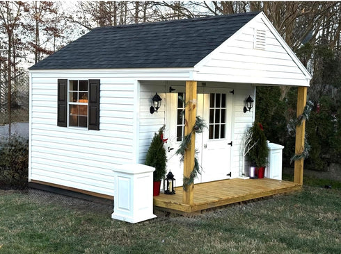 12" 43" 1 Shed Shutters Raised Panel W x H for Sheds, Playhouses, and Chicken Coops Pair (Black)