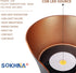 14W 3000K,Outdoor White,IP65 3000K SOKHNA Modern LED Outdoor Waterproof Wall Lamp Porch Wall LampWaterproof Exterior