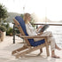 UDPATIO Adirondack Chair Cushion with Ties Water-Repellent Fade-Resistant Outdoor Seat Pads High Back Support