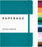 PAPERAGE Dotted Journal Notebook, Turquoise, 160 Pages Medium 5.6 in x 8 in Hardcover for Work & School