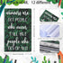 Inspirational Notepads Mini Motivational Notebook Small Pocket Journal Notepads Inspiring Notebook for School Office Travel Present Supplies, 12 Styles (Vivid Style,48 Pieces)