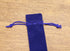 Tupalizy 10PCS Velvet Drawstring Pen Pouch Bag, 6.9x1.4 Inch Small Case for Protecting Gifting Storing Pens (Blue)