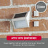 6 Sets 1-Inch Velcro Brand Extreme Lock Mounting Squares | Built to Withstand Harsh Weather | Attach Electronic