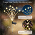 SEEWELUMI Decor(2pack,56LED) Bulb, Solar Garden Lights Outdoor Upgraded Solar Swaying Light for Garden Decorative