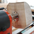 3" Woodworking Lathe Faceplate with Screw Chuck, Includes Two Nylon Washers for 1" x 8TPI Spindle