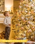 2 Pack 66FT 200 8 String Lights Battery Operated with Timer, LED Waterproof Battery Twinkle Lights, Modes Fairy Light