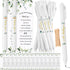 Greenery Baby Shower Pens, Black Ink Retractable Ballpoint Pens for Baby Shower Party Games, 30 Set