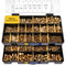 Bonost 1380pcs Nuts and Bolts Assortment Kit - Heavy Duty Grade 8.8 Metric
