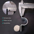 4 Inch Pipe Strap, 304 Stainless Steel Heavy Duty Strap Clamp for Tube Pipe or Wire Cord Installation (5pcs)