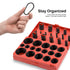 NEIKO 50444A Rubber O-Ring Assortment Kit, 32 Metric Sizes, Buna-N Gasket Sealing Rings, 419-Piece