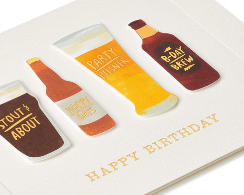 Papyrus Birthday Card (Cheers and Wishes)