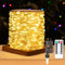 Fairy Lights Plug in,200FT 600LEDs Waterproof Led String Lights,8 Modes Remote Twinkle