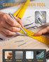 49 Pack Set STAGEEK Carpenter Pencil with Sharpener, Carpenter Pencils with Deep Hole Long-Nib Marker Pens, Carbide