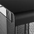 Safco Onyx Hanging Desktop Organizer with 3 Vertical Trays for Under-Desk Storage