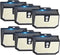Brightever Motion Sensor Solar Lights Outdoor Waterproof, 6 Packs Super Bright Solar