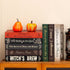 Set Halloween Decorative Faux Books Foldable Hardcover Book Storage Boxes with Hidden Compartments Gothic Book Decor