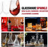 16.91 Oz Wine Glass Cleaner and Crystal Cleaning Liquid, Effectively Removers Odors, Grease, Lipstick, Dirt, Residuum
