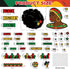 Faccito 62 Pcs Black History Month Bulletin Board Decorations Set with Cutouts Borders for Classroom Home Class School