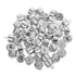 Luxshiny 50pcs Physics Lab Hook Weight Set 20g Each Chromium-Plated Iron Metal