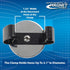 Master Magnetics Ceramic Round Base Magnet with Black Spring Clamp, 2-Pack, 35 lb Pull Each