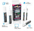 CHALKY CROWN 5pc White Chalk Markers, Non-Toxic Liquid Chalkboard Markers for Windows