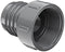 Spears 1435 Series PVC Tube Fitting, Adapter, Schedule 40, Gray, 1" Barbed x NPT Female