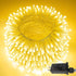 66FT 200LED Christmas String Lights, Waterproof, Extendable Twinkle Fairy Lights with 8 Modes & Timer for Garden,