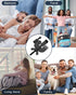 Upgraded Portable Door Lock Home Security Hotel Door Locks for Travelers with Protective Silicone Caps, Travel Lock