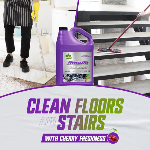 Commercial SACATO Degreaser Cleaner Heavy Duty Degreaser for Garage, Floor, Engine, Driveway & Tools Heavy Duty Cleaner