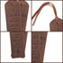Leather Bible Bookmarks - 2 Christian Bookmarks with Inspirational Verse | Psalm 46:5 | Perfect Gifts