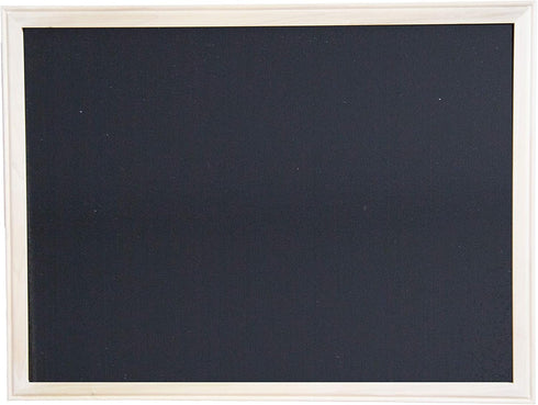 Flipside Products 24" x 36" Wood Framed Black Dry Erase Board, Hangable for Classroom, Home, Office