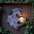 memeyou Dragon Tree Hugger Solar Magic Orb Garden Statue Dragon Solar LED Lights Decor Sun Moom for Your Patio Balcony