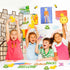 Back to School 59Pcs Duck Bulletin Board Cutouts, Classroom Decorations for First Day of School Duck Themed Party