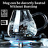 Erlenmeyer Flask Mug - Beaker Coffee Mug with Measurements, Borosilicate Glass 16.9oz (500mL) Capacity