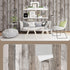 Vintage Wood Wallpaper, Self Adhesive Removable Distressed Look, 17.71 x 120 Vinyl Shelf Covering
