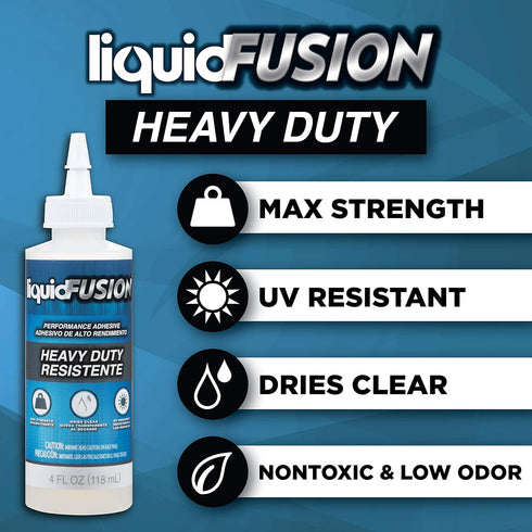 Aleene's Liquid Fusion Clear Urethane Adhesive, 4-Ounce