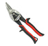 Proferred T02002 Aviation Snips, Left Cut, TPR Grip, Red/Black